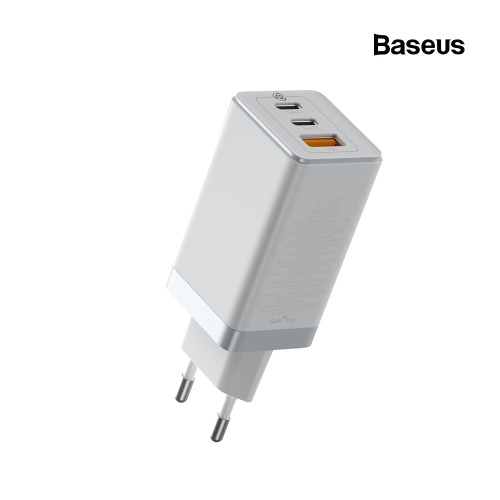 베이스어스 Baseus GaN2Pro 65W 고속 충전기 멀티포트 PD충전 한국형플러그