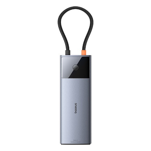 베이스어스 메탈글림2 C타입 6in1 4K60 10G (USB허브/6포트/멀티포트)